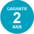 Garantie 2 ans Garantie 2 ans