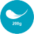 200 g 200 g