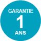 Garantie 1 ans Garantie 1 ans